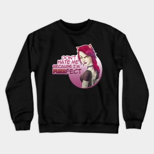 Alt-Fashion Cat Girl (purrfect vs.) Crewneck Sweatshirt